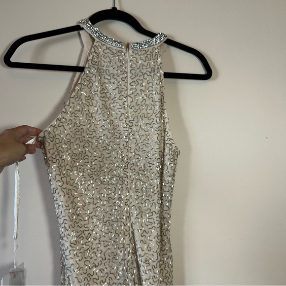 Mac Duggal Studded Halter Neckline Sheath Dress size 6 - Picture 8 of 11